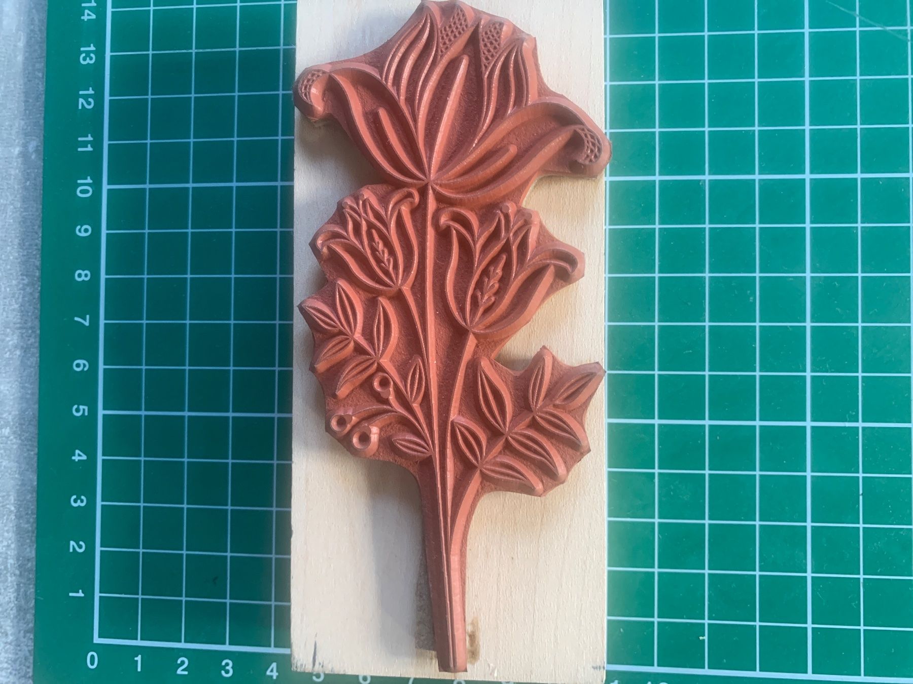 Stempel: Holzstempel Blume – Neu und originalverpackt aus Amriswil von SCHLOSSGEISTLI 1