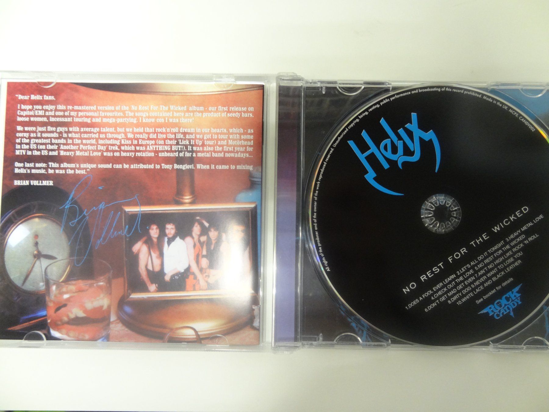 CD: Helix - No Rest For The Wicked - Remastered - CD – Usato da luzern venduto da musicandart 2