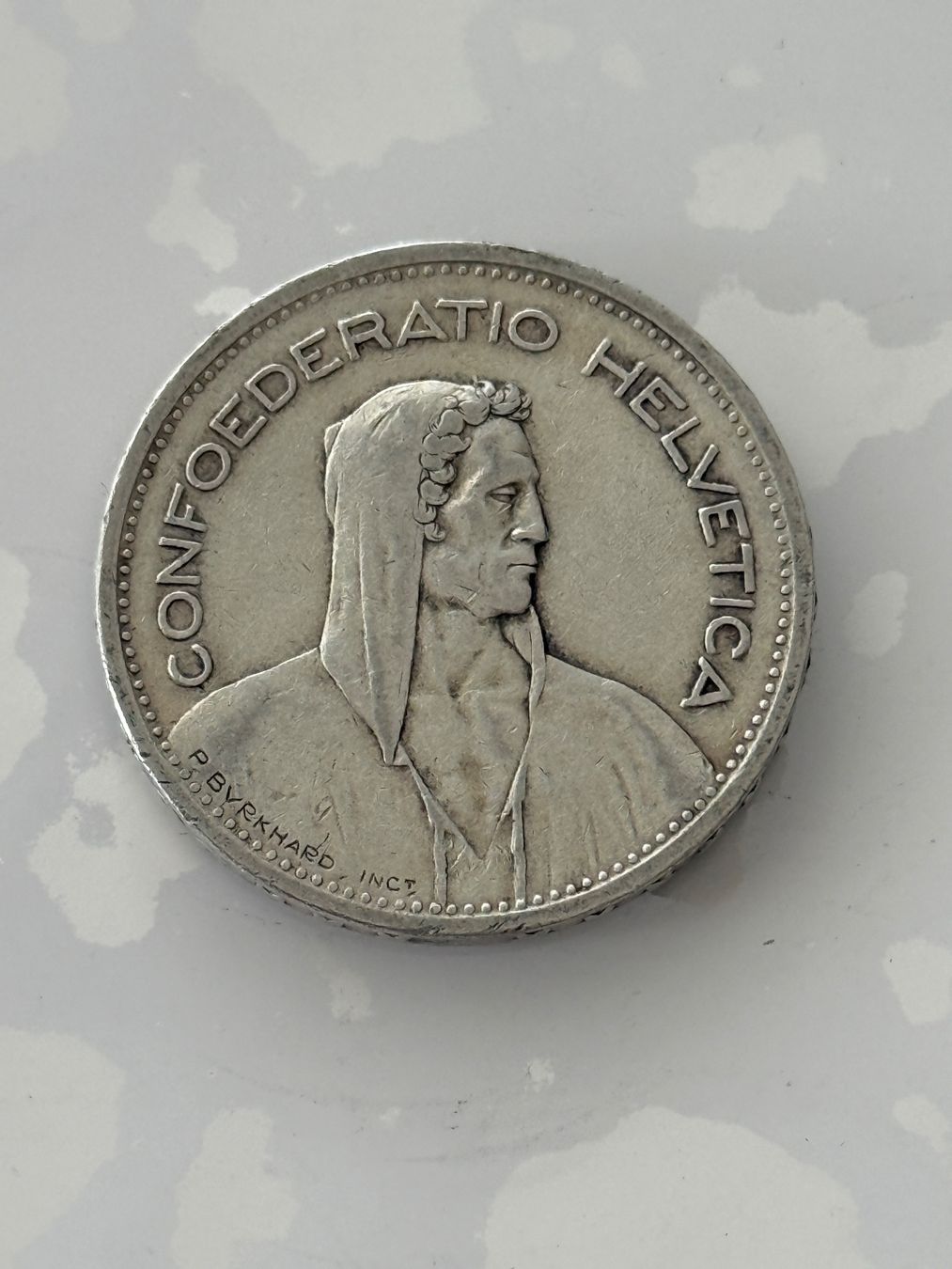 Tutti le monete: 5 Franken 1949  Rar – Usato da Wallisellen venduto da SWISS_SILVER1