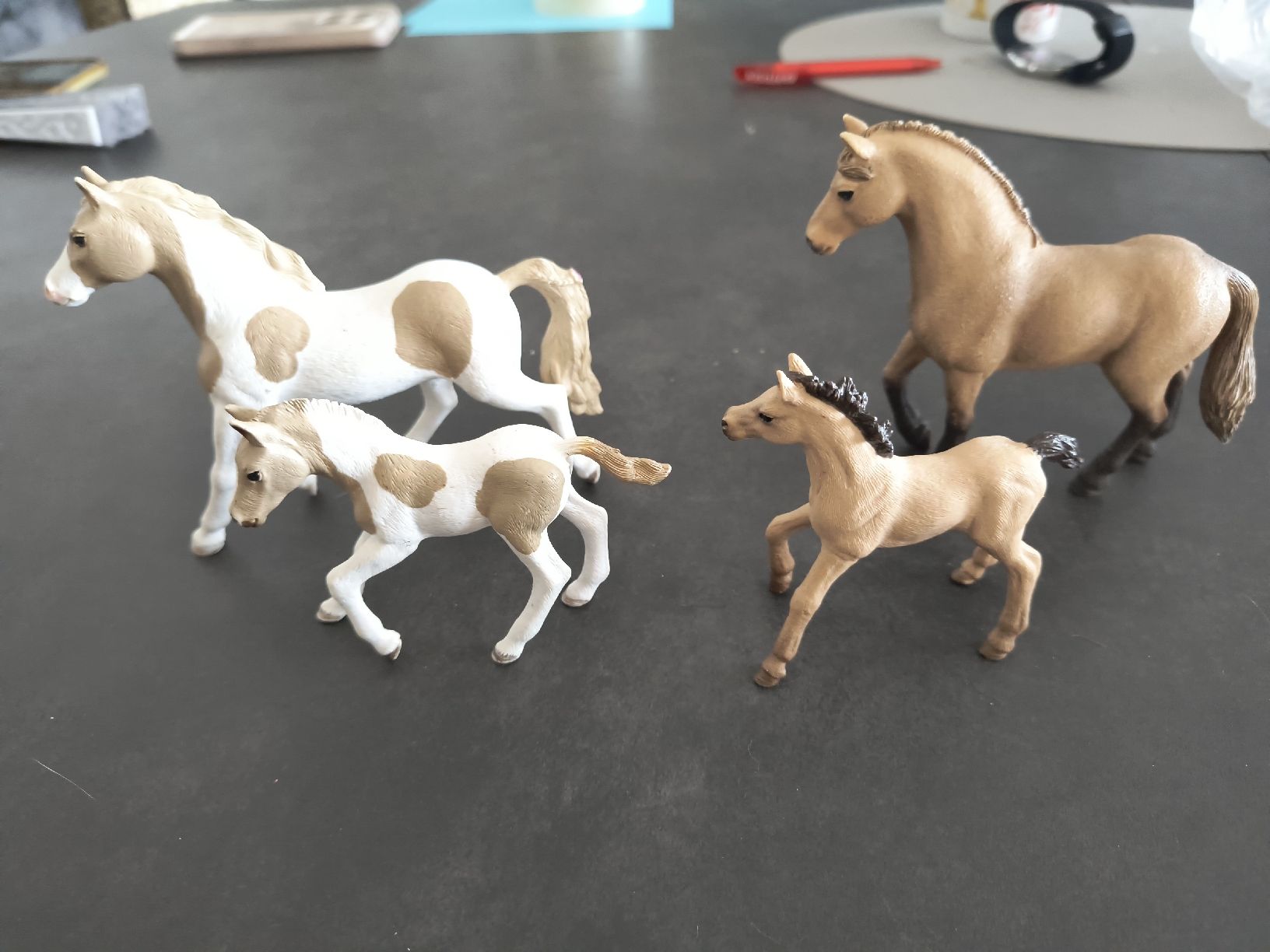 Schleich Figuren: Schleich Pferde Schleich Set 4 Stücke gebraucht – Gebraucht aus Würenlingen von Striga 1