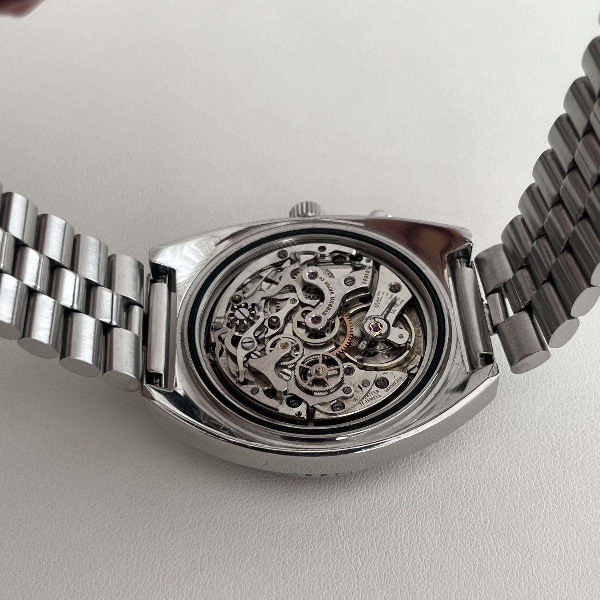 Eterna Orologi: Eterna Chronograph Valjoux 72 – Usato da Winterthur venduto da LaBodega 8