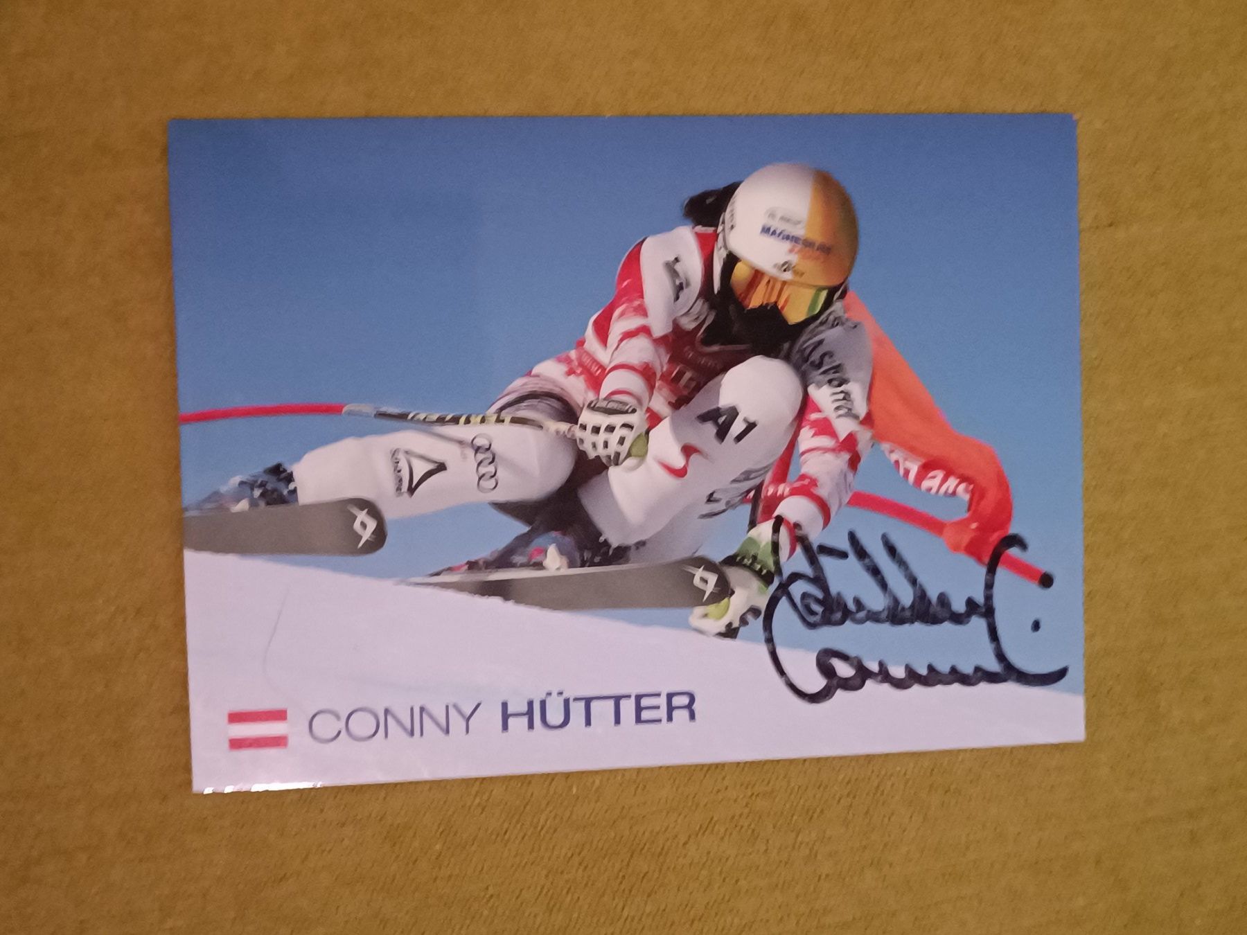 Autographes: Conny Hütter - handsignierte Autogrammkarte – D'occasion à Menziken par Autogramme