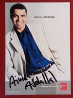 Aiman Abdallah Autogramm signiert Fotopostkarte 10x15cm