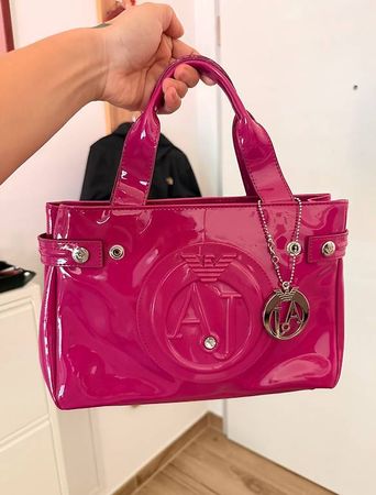 Borsa Armani Jeans Originale - Eleganza in Rosa