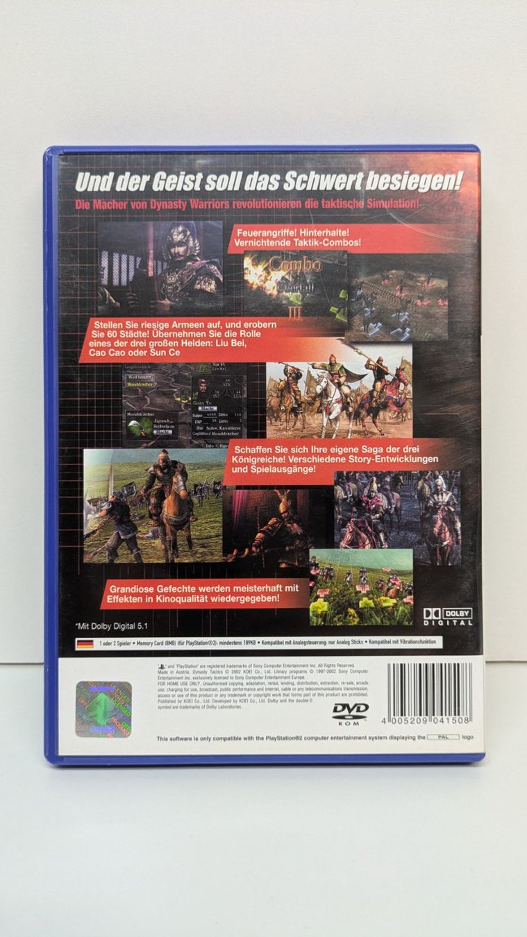 Giochi: Dynasty Tactics - PlayStation 2 – Usato da Menziken venduto da mame18 2