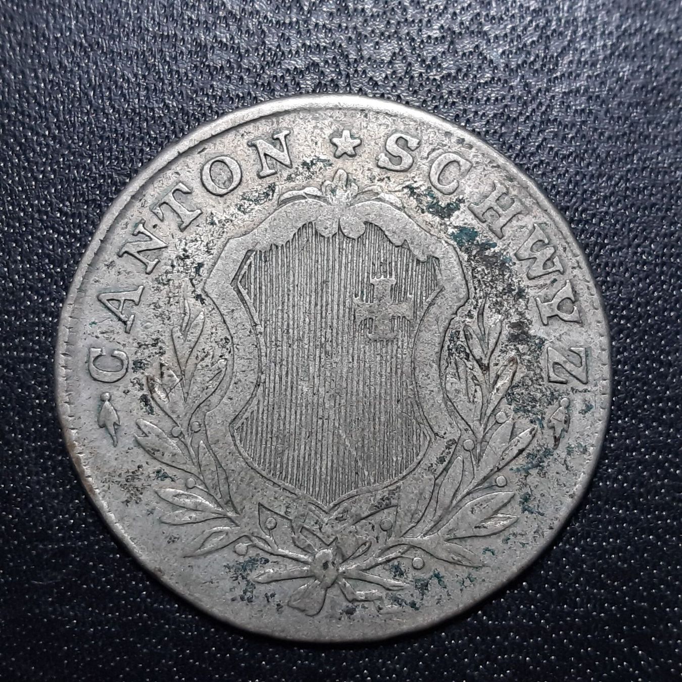Tutti le monete: 4 Batzen 1811 Schwyz – Usato da Pfäffikon ZH venduto da Schweizer_Muenzen 1
