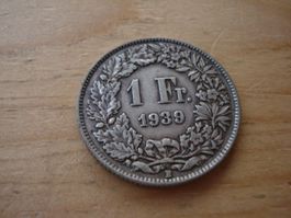 (D2) 1 Franken 1939