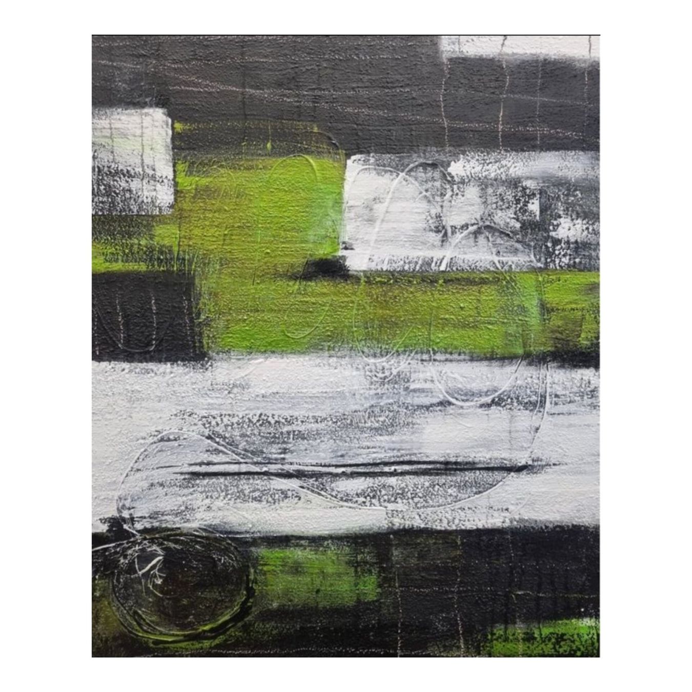 Dipinti: Originales abstraktes Gemälde 80x100cm – Nuovo (secondo la descrizione) da Urdorf venduto da Contra8 3