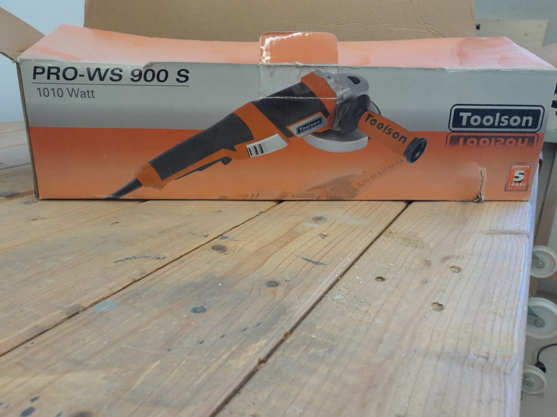 Smerigliatrici & Lucidatrici: Winkelschleifer PRO-WS 900 S Toolsen – Nuovo e nell'imballaggio originale da Hinterkappelen venduto da VreZe