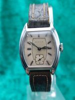 Sehr rares ZENITH TONNEAU ART DECO Handaufzug Uhr aus 1920ge