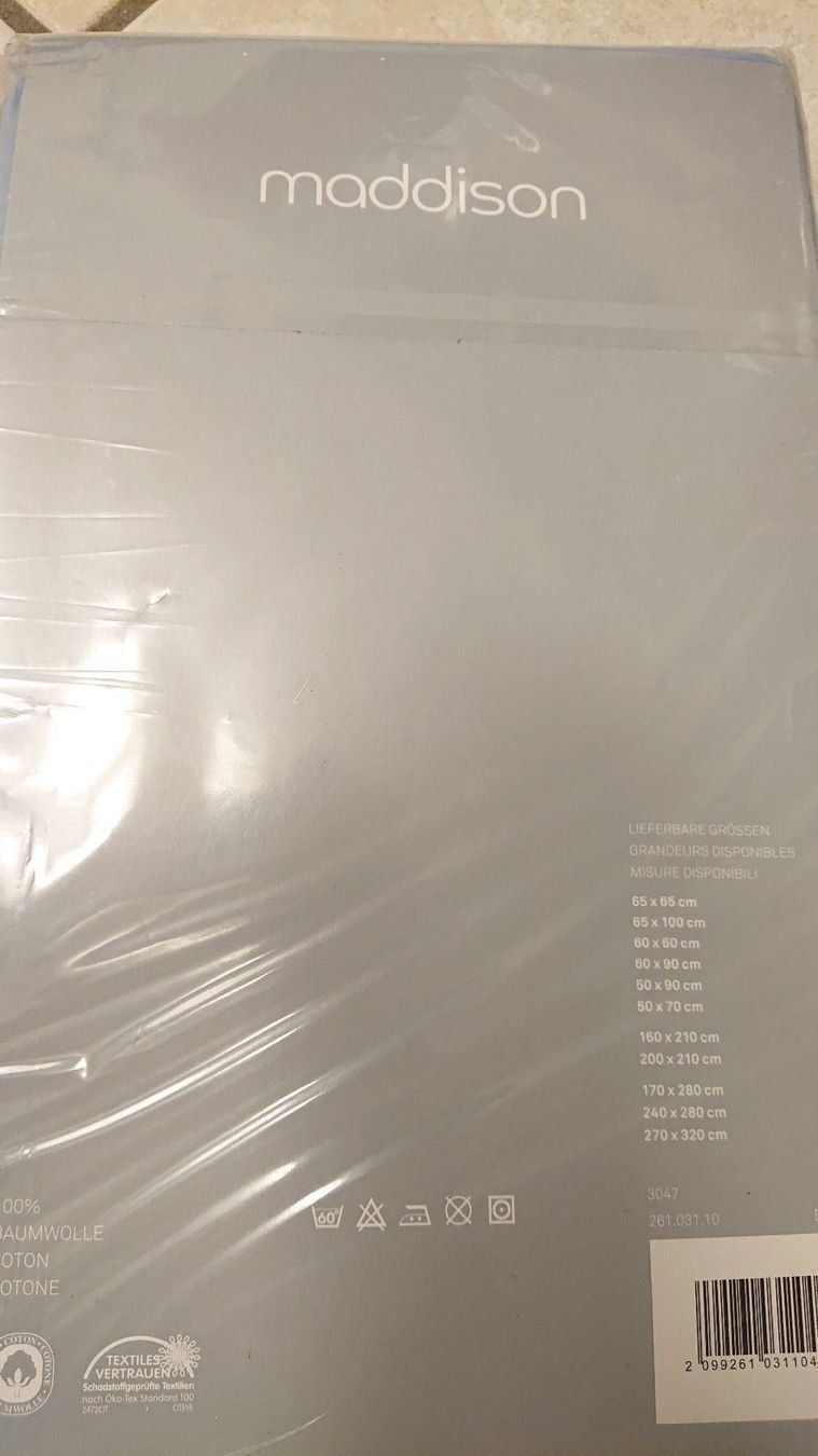 Biancheria da letto: Duvet - Bezug 160 x 210 – Nuovo e nell'imballaggio originale da Bottmingen venduto da Pidi0 1