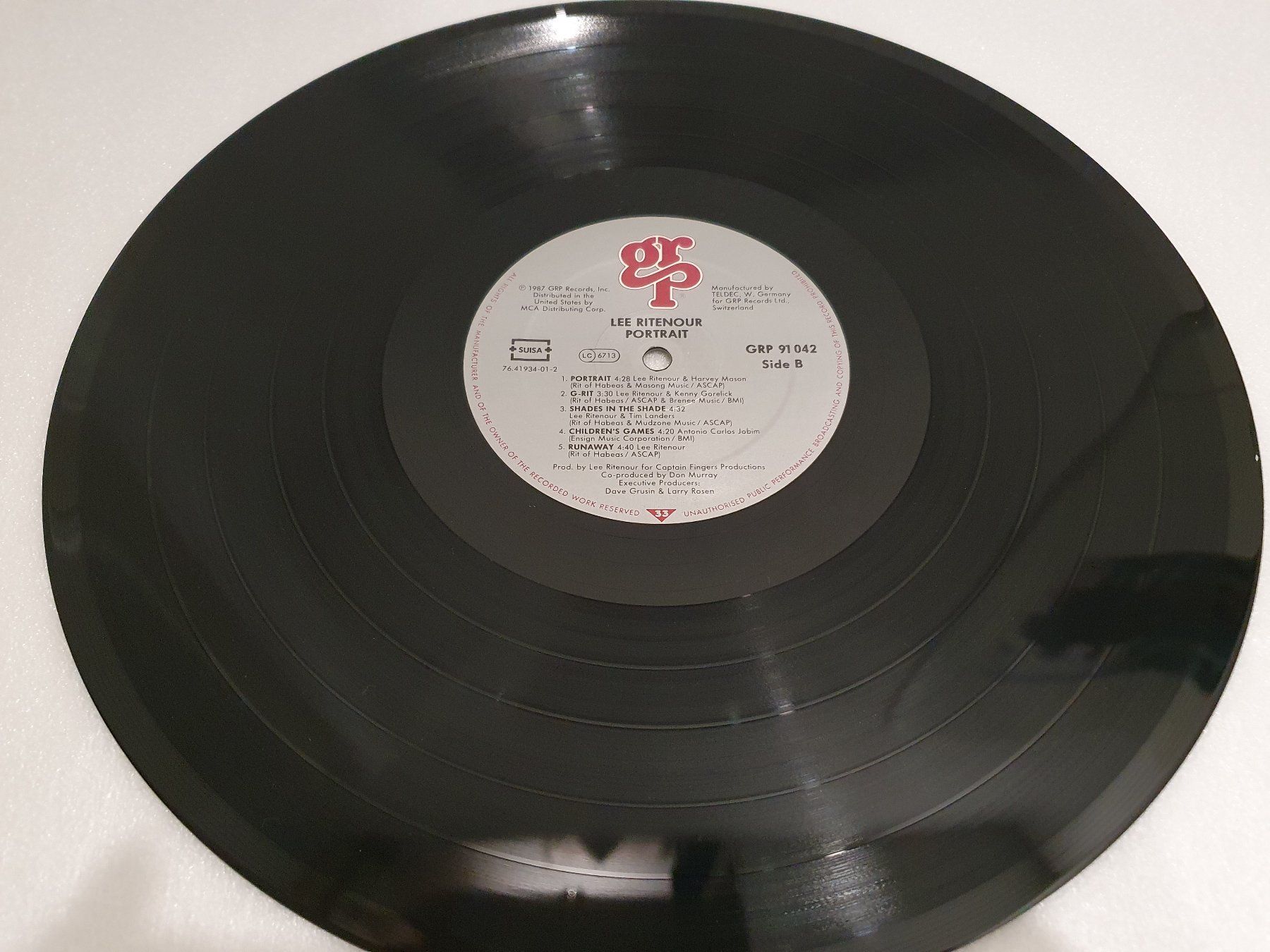 Dischi in vinile: Lee Ritenour – Portrait – Usato da Uster venduto da Vinyl-Leidenschaft 4