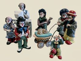 Sammlung Original GILDE Clowns Figuren 