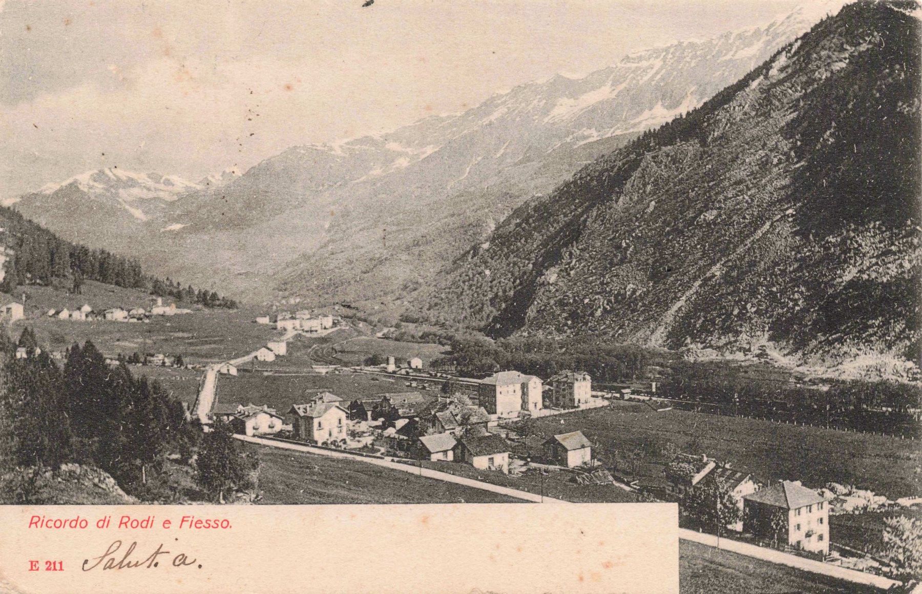 Cartoline postali: Rodi e fiesso Leventina – Usato da Biasca venduto da Blenio71