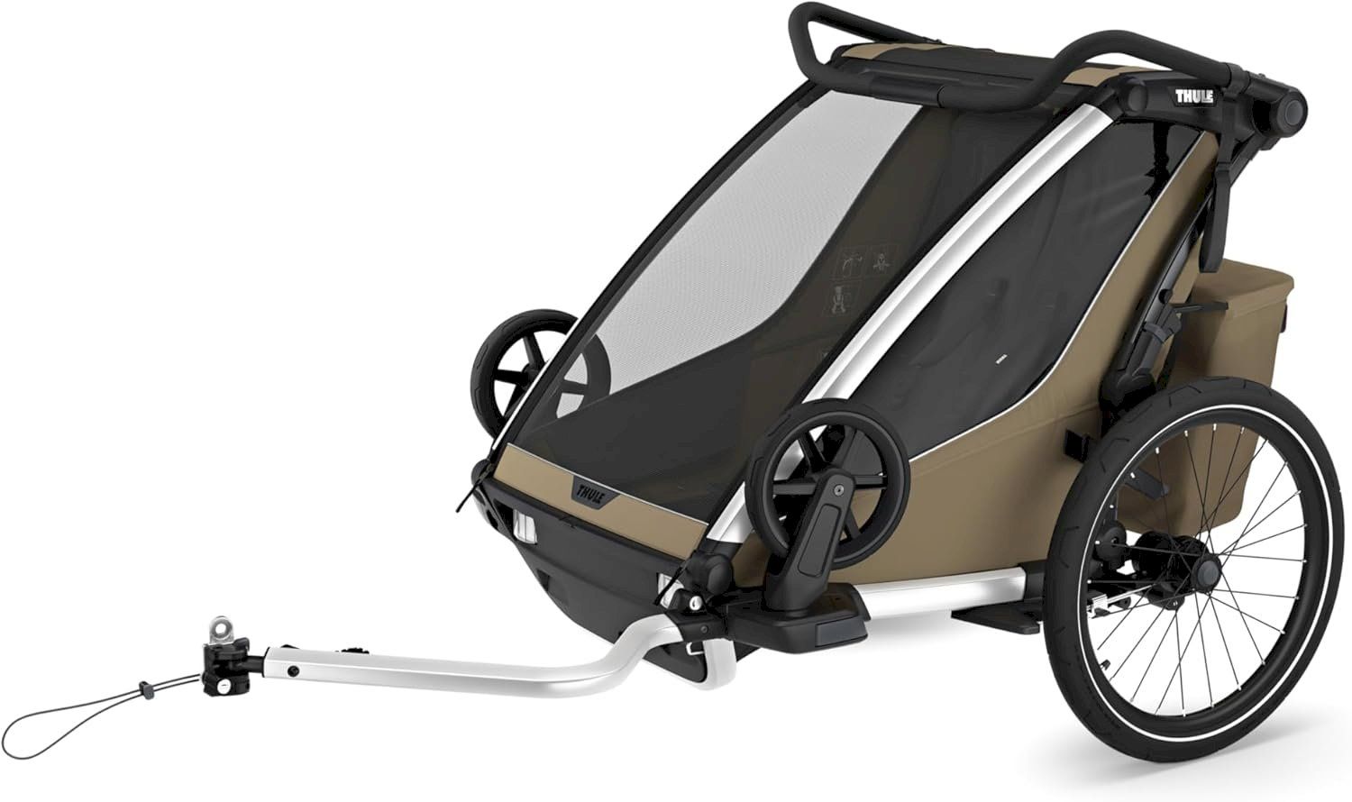 Thule Rimorchi: Thule Chariot Cross 2 double – Nuovo e nell'imballaggio originale da Bottighofen venduto da zaap 3