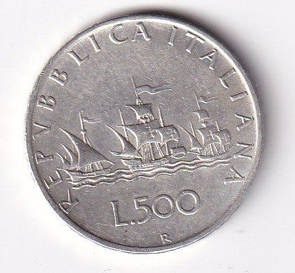 Alle Münzen: Italien 500 lire 1960s-ss – Gebraucht aus Neuchâtel von karlpierrino 1