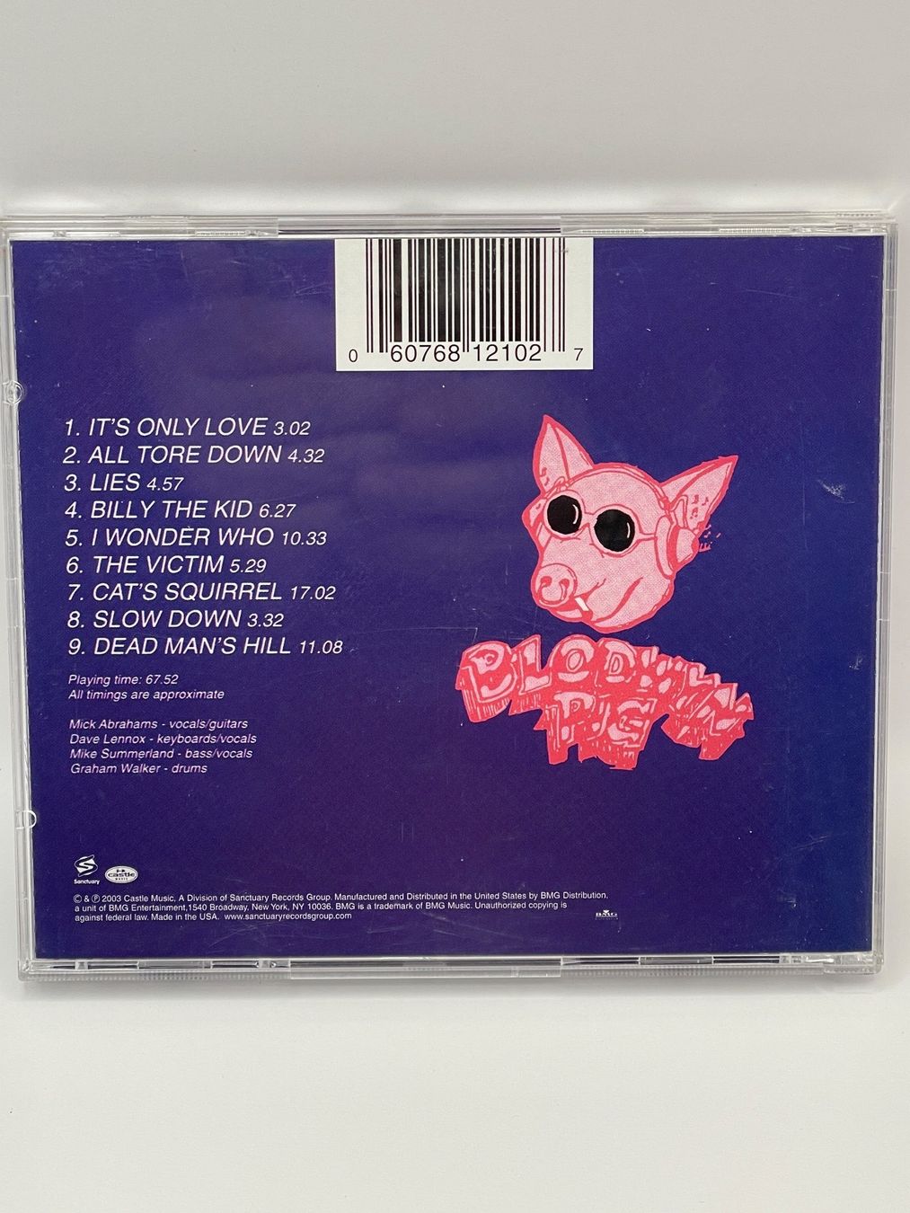 CD: Mick Abrahams Blodwyn Pig  Live – Usato da Rüti ZH venduto da alumedien 1