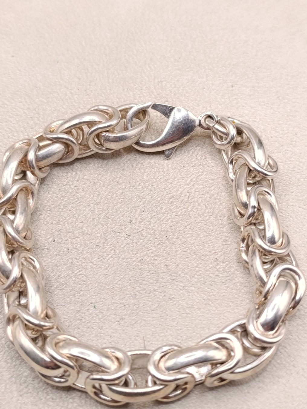 Bracciali & Braccialetti: Vintage versilberte Unisex massive Armband Top – Usato da Steffisburg venduto da 1.Schmuckschatulle 2