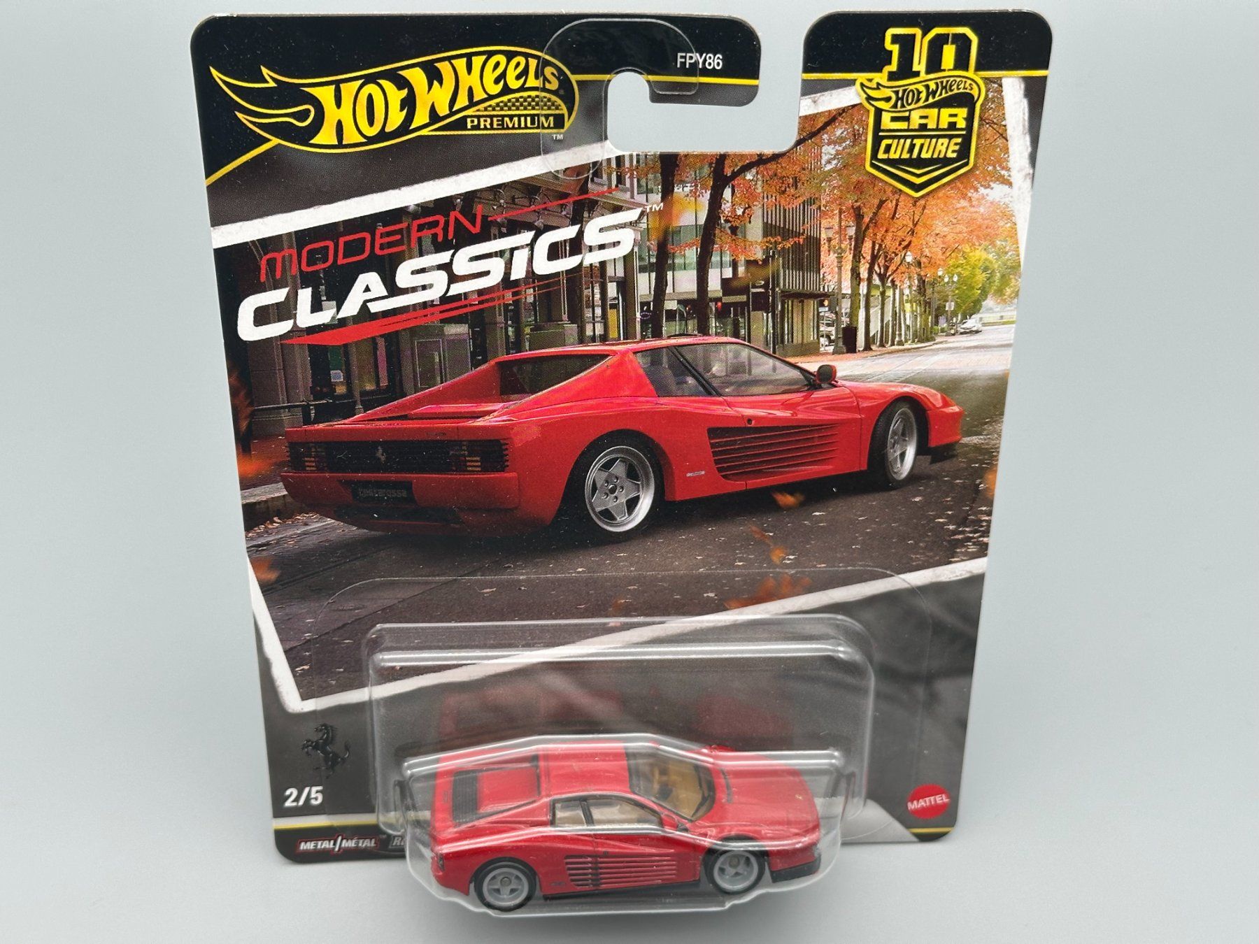 Hot Wheels Modellini d'auto: Hot Wheels Premium Ferrari Testarossa 1:64 Neu – Nuovo e nell'imballaggio originale da Schlieren venduto da Selected_Model_Cars 1