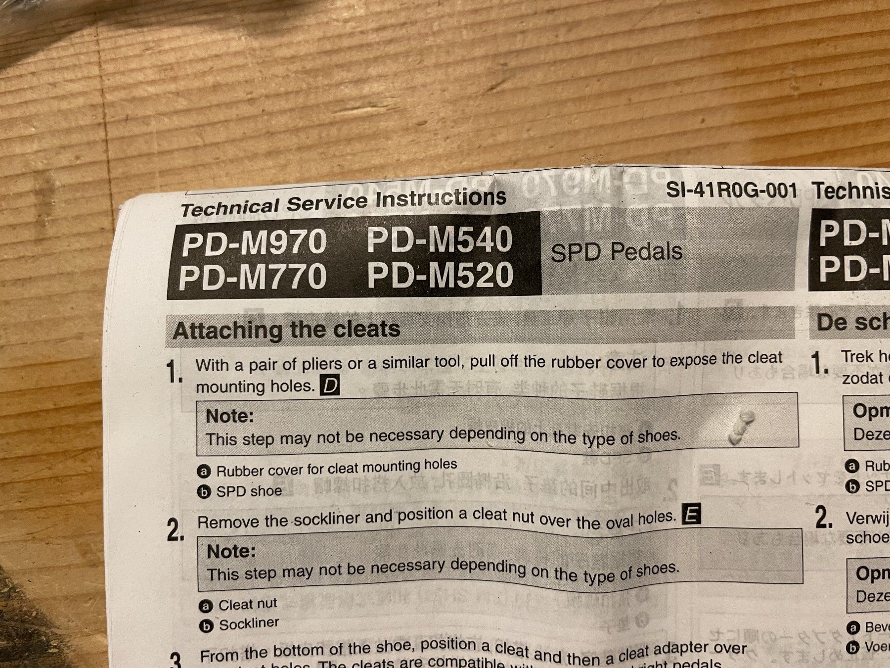 Shimano Pezzi di ricambio: Shimano PD-M520 Pedale – Nuovo (secondo la descrizione) da Herzogenbuchsee venduto da weeheavy 3