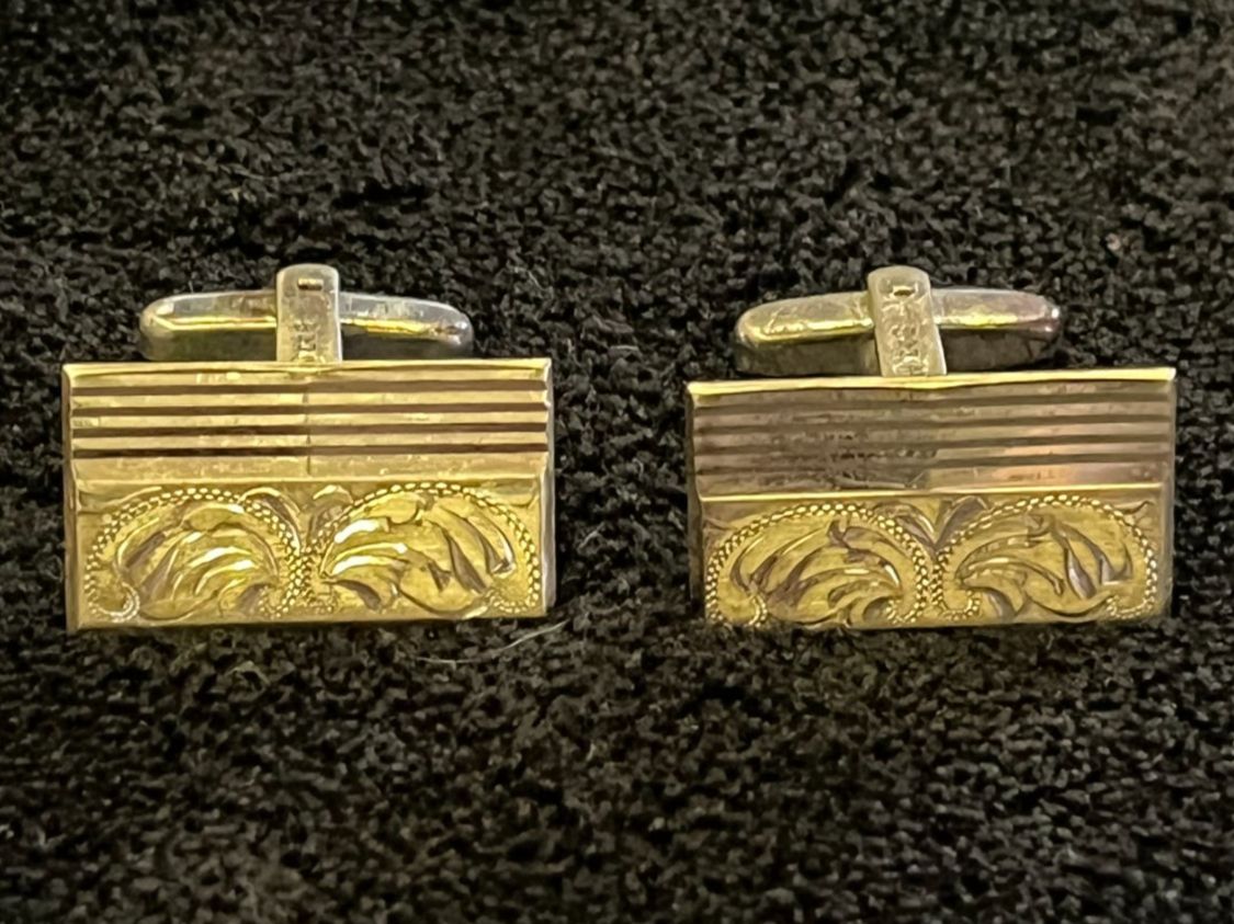 Manschettenknöpfe: Manschettenknöpfe Silber 800 – Gebraucht aus Bettwiesen von wicking27