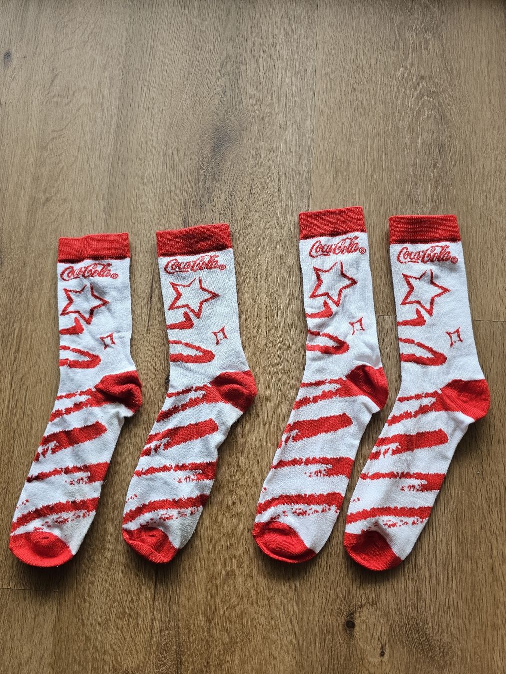 Socken: 2 Paar Coca Cola Socken NEU – Neu (gemäss Beschreibung) aus Büttikon AG von PAM120319
