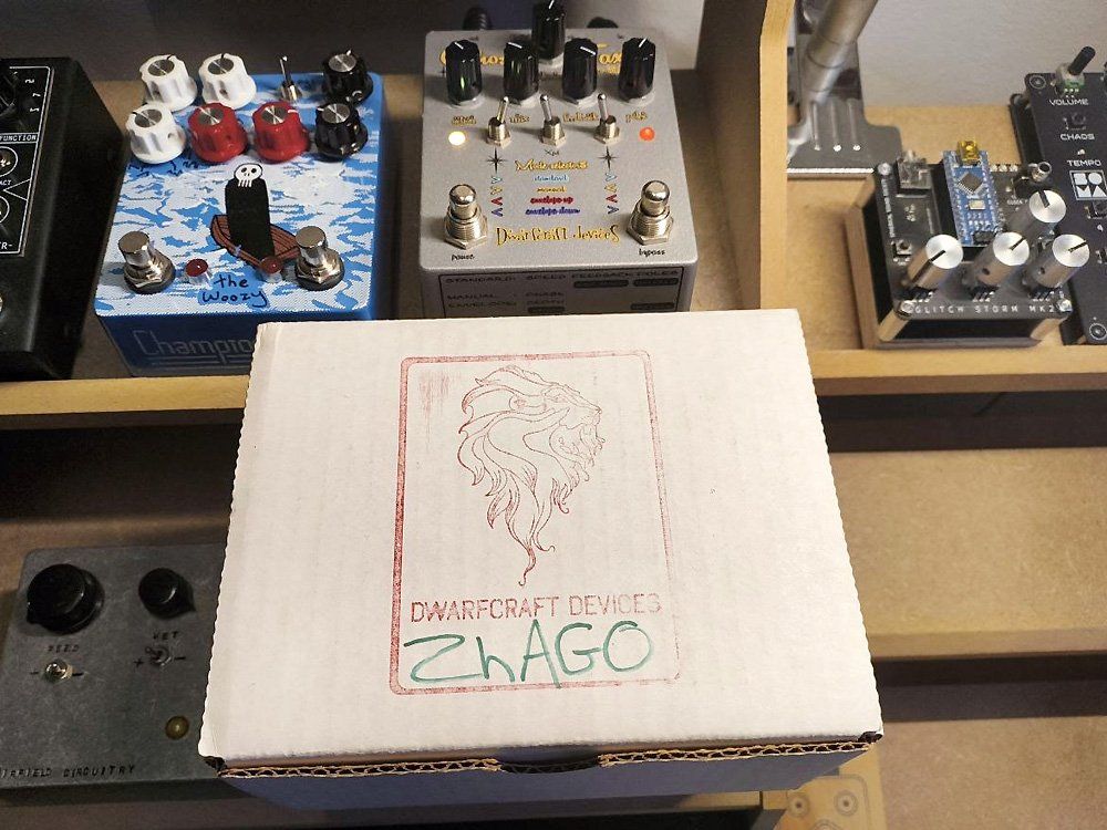 Strumenti musicali: Dwarfcraft Devices Ghost Fax! Crazy Phaser Pedal – Usato da Knonau venduto da Deralexan 4