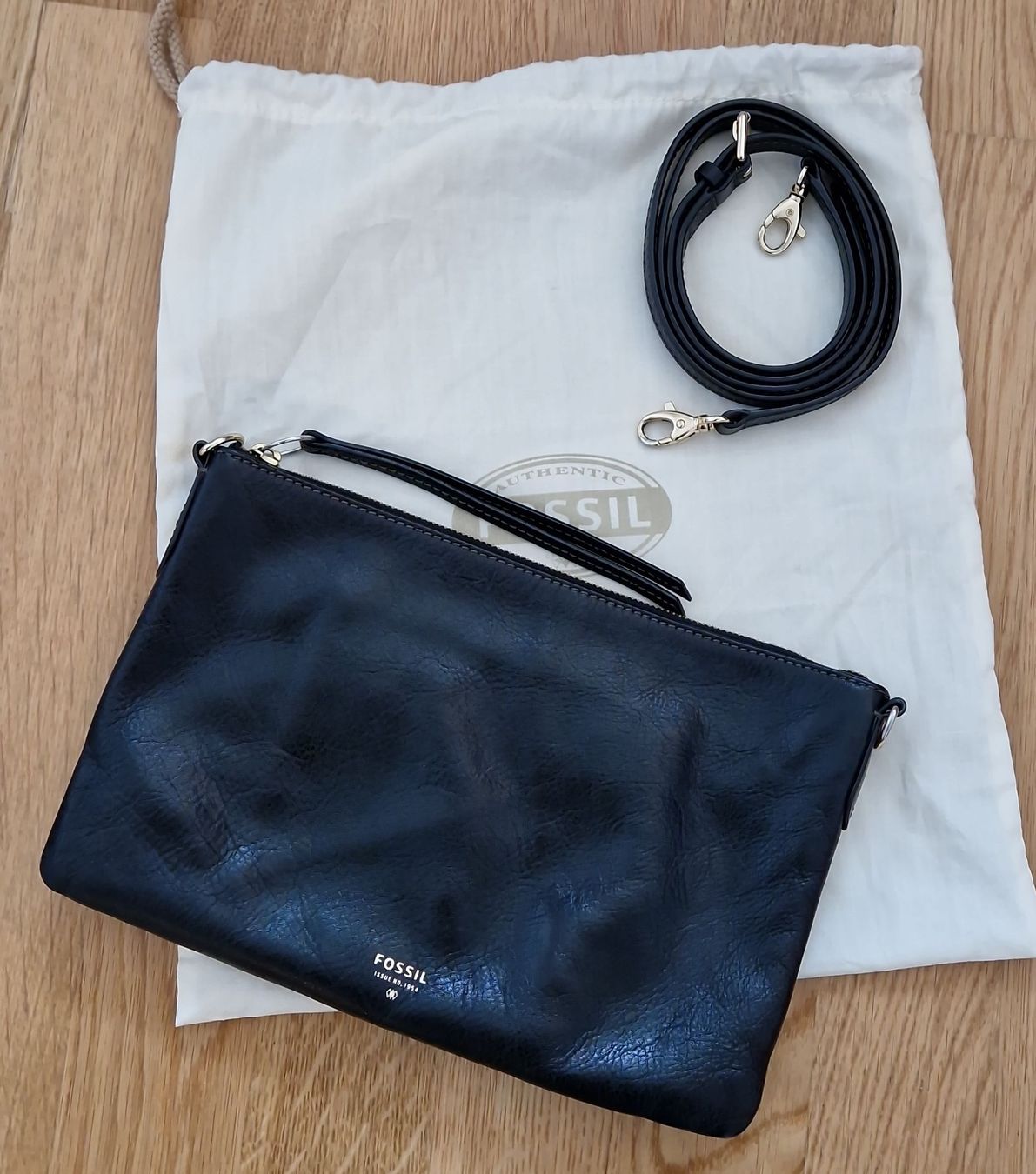 Fossil Borse da donna: Fossil Tasche Leder schwarz – Nuovo (secondo la descrizione) da Zürich venduto da c.line89