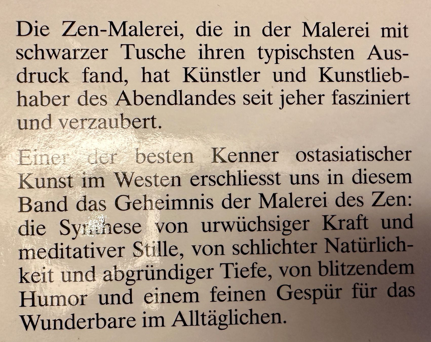 Libri: Helmut Brinker: ZEN in der Kunst des Malens. – Usato da Zürich venduto da allp 9
