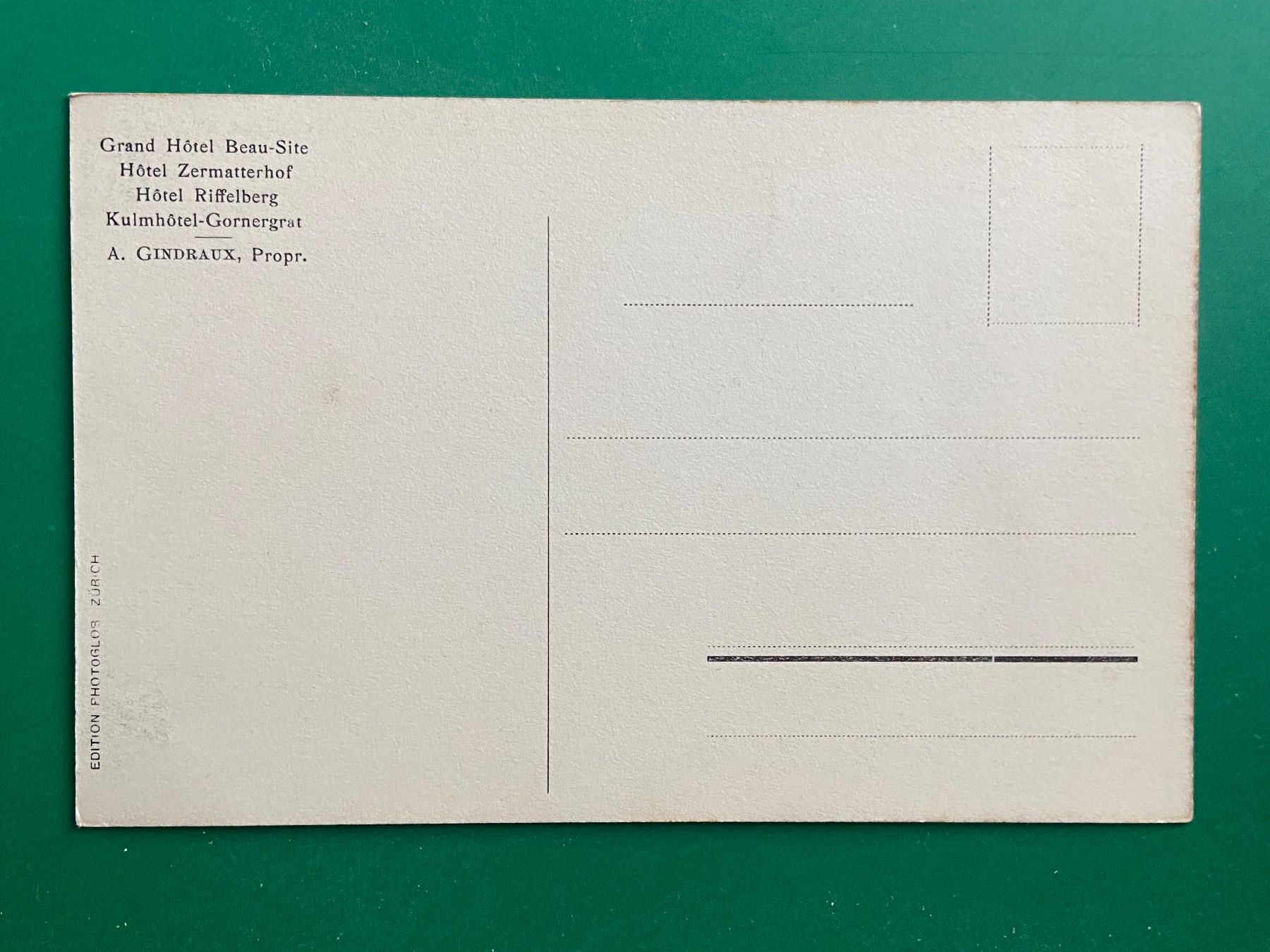 Cartoline postali: Kulmhôtel - Gornergrat – Usato da Steg VS venduto da _vinci_ 1