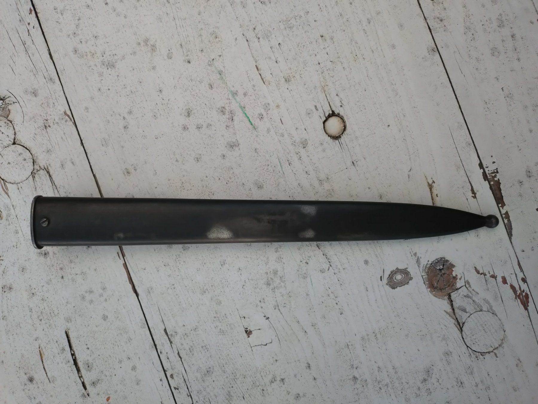 Schweizer Armee Stichwaffen: Scheide zu Bajonett Modell 1918 – Gebraucht aus Hittnau von X-Bone-X