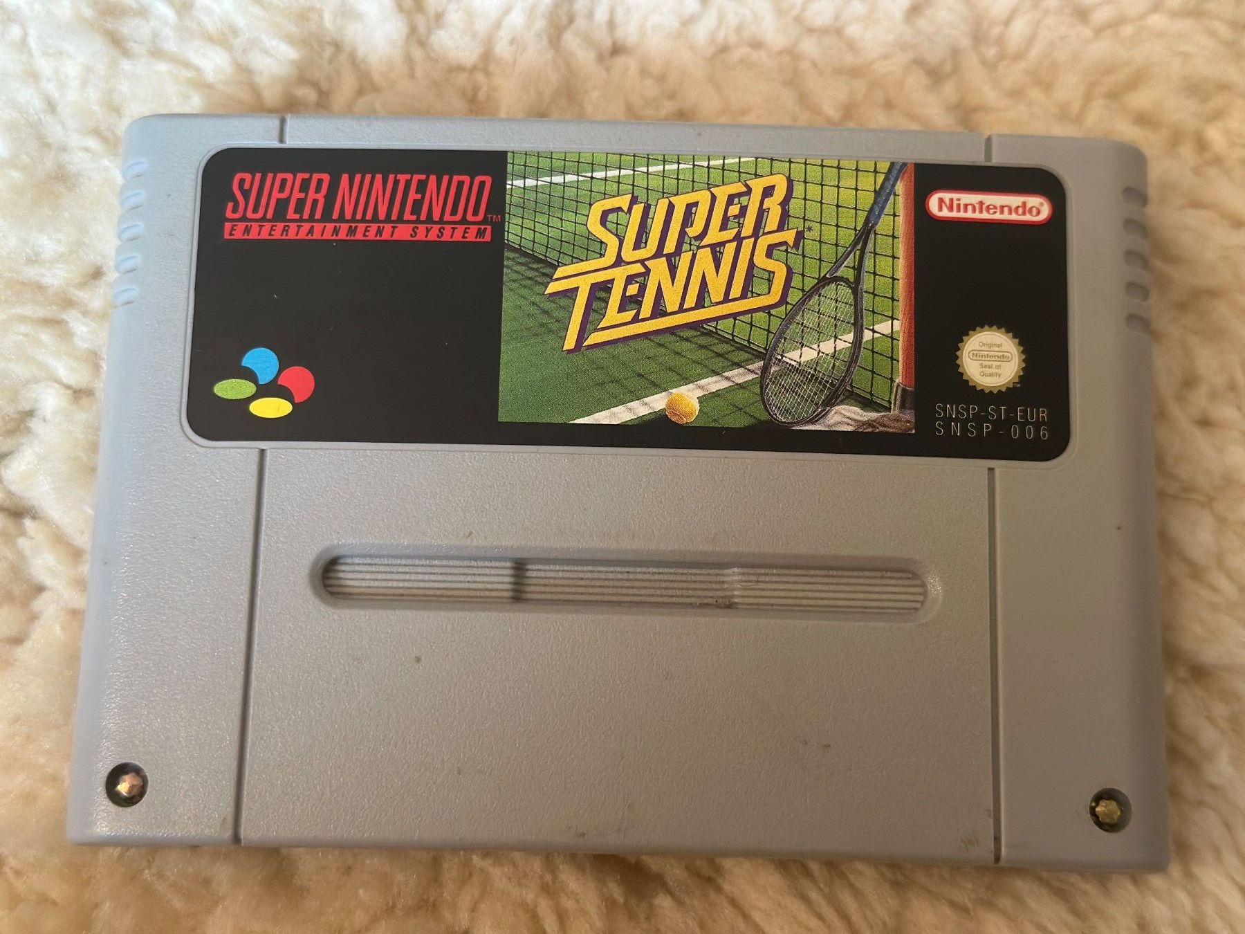 Spiele: Super Tennis (Super Nintendo) – Gebraucht aus Zürich von John-Wayne23
