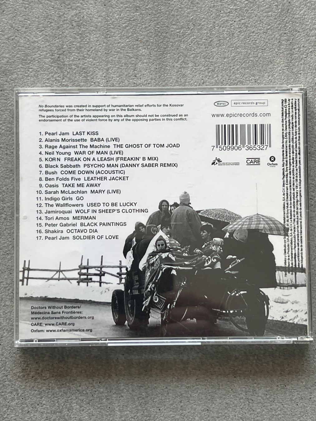 CDs: Cd compilation « No Boundaries, a benefit for the kosovar 👍 – Gebraucht aus Bouveret von Feelgoodtrading 1