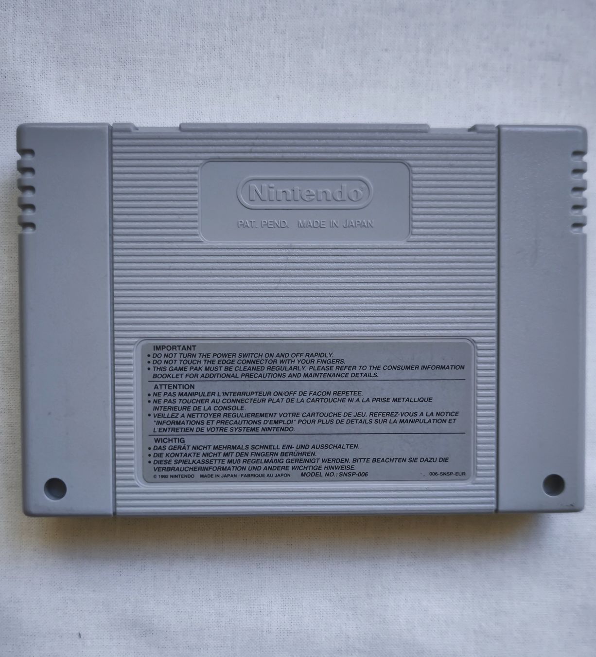 Nintendo Spiele: SNES - Super mario Kart  – Gebraucht aus St-Prex von Deetouch 1