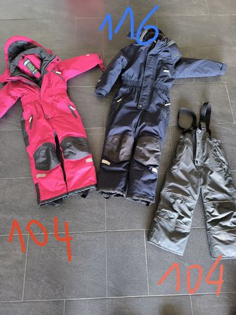 Outburst Schneeanzug und Schneehose nur noch 116 blau übrig