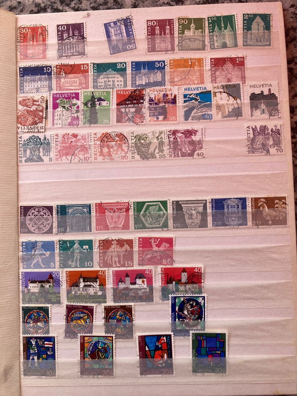 Tutti i francobolli: Briefmarken-Sammlung – Usato da münsingen venduto da rosa71rot