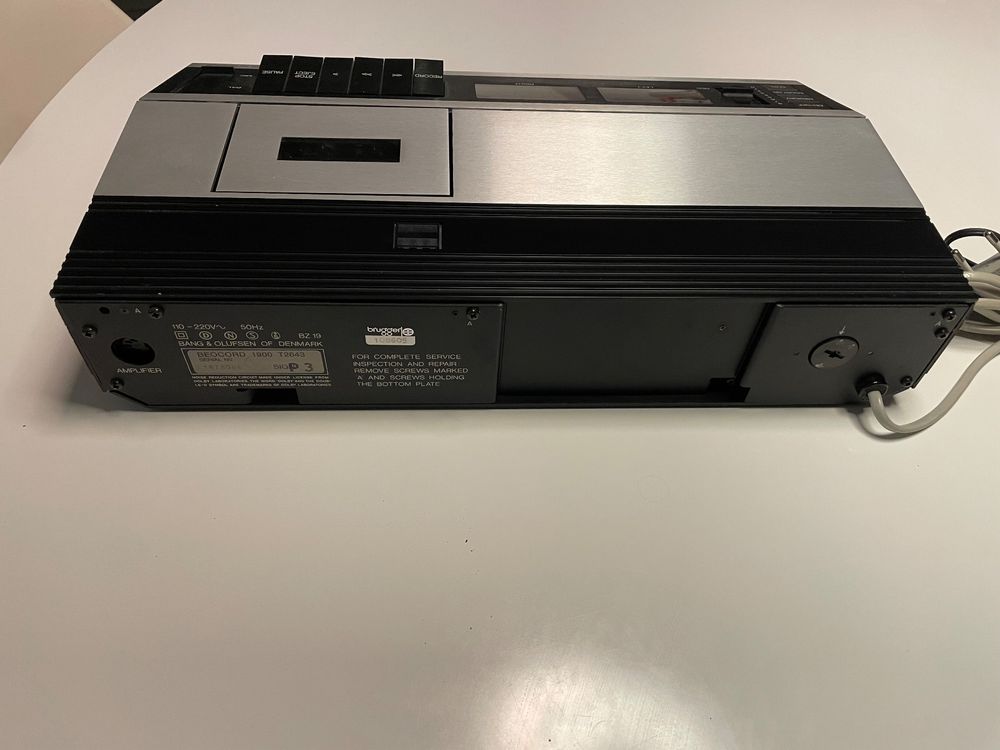 Bang & Olufsen - BeoCord 5500 - Registratore a Cassette