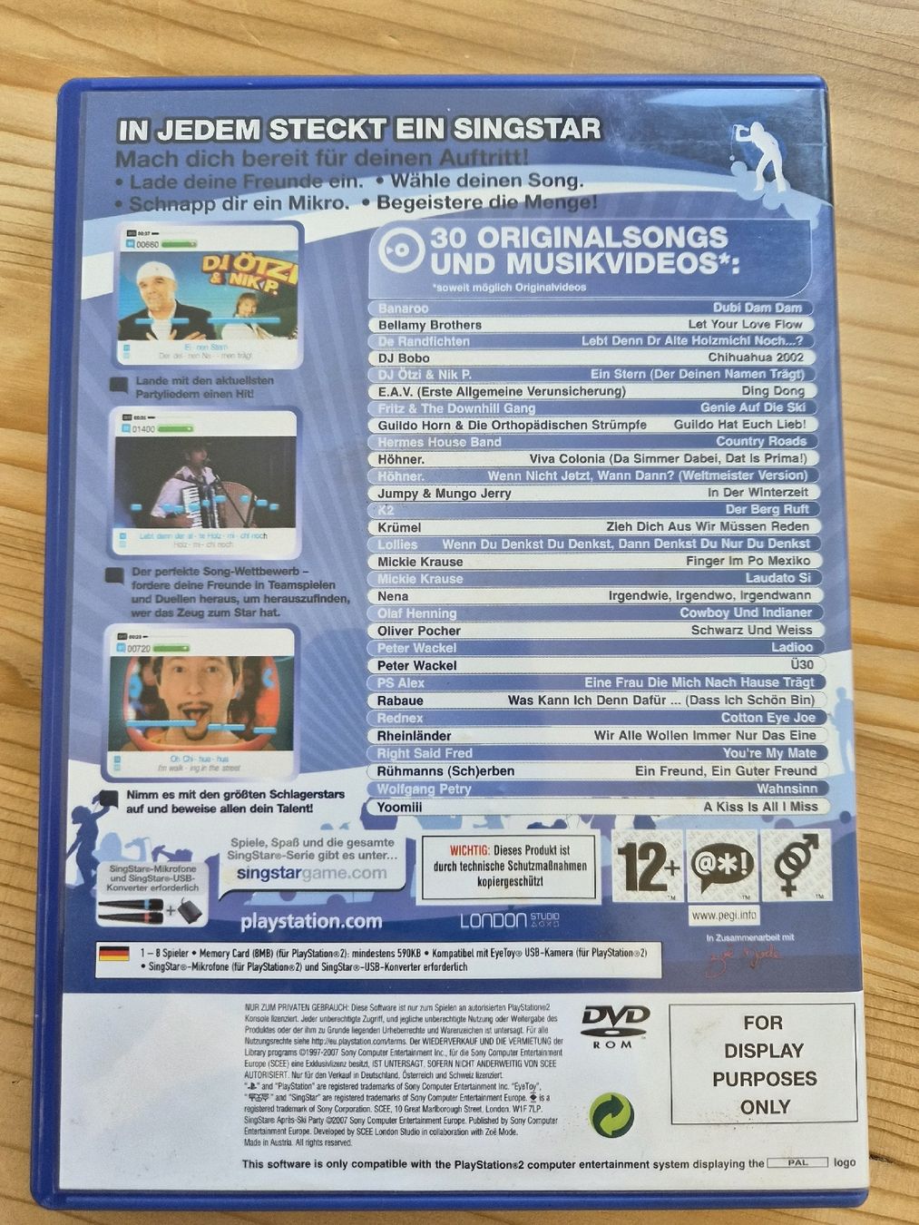 Sony Giochi: Singstar Après-Ski Party PS2 – Usato da La Joux FR venduto da car_ck96 2