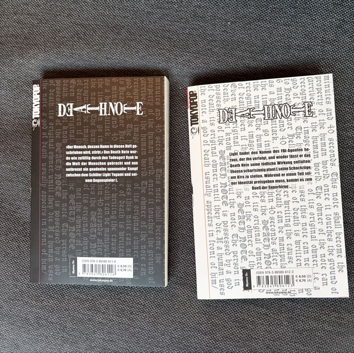 BD: Death Note Band 1 + 2 – D'occasion à Fahrwangen par rocer7 1