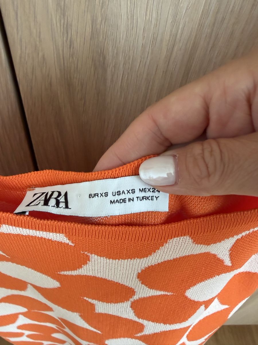 Zara Vestiti: Zara Orange Dress XS – Usato da Horgen venduto da Elizhadz 2