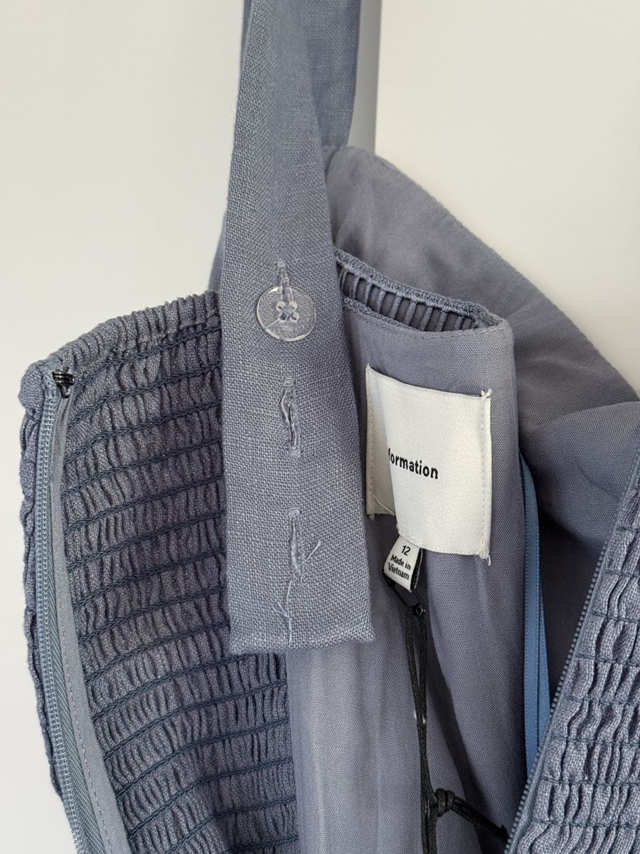 Reformation Vestiti: Reformation Everett Linen Dress New – Nuovo e nell'imballaggio originale da Zürich venduto da cha_pk9g 6