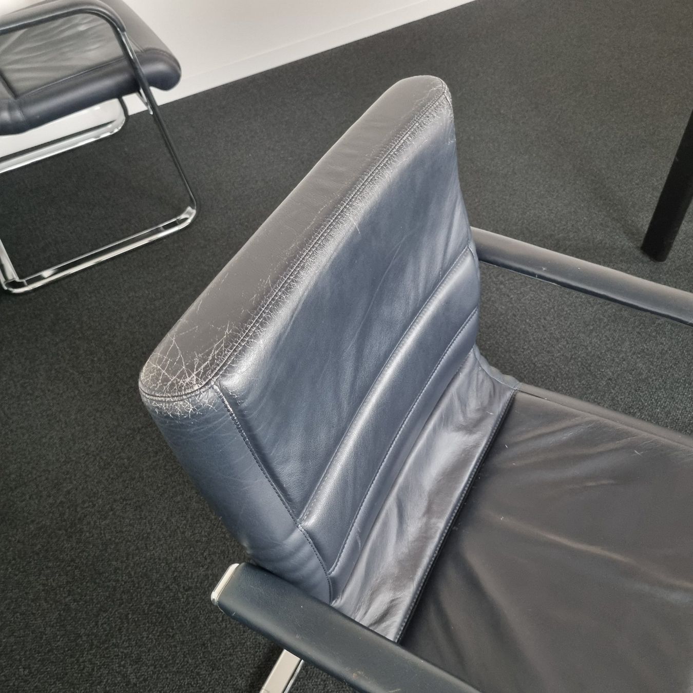 Sedie: VOKO Physio-Class Konferenzstuhl Freischwinger Leder – Usato da Affoltern am Albis venduto da Zapro 7