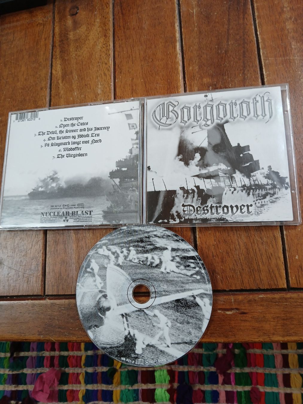 CD: gorgoroth- destroyer – Usato da St-Cergue venduto da VeganWarrior
