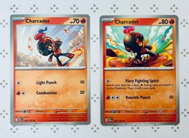Pokémon | 2 Charcadet | Mizue & Saya Tsuruta | Gratisversand