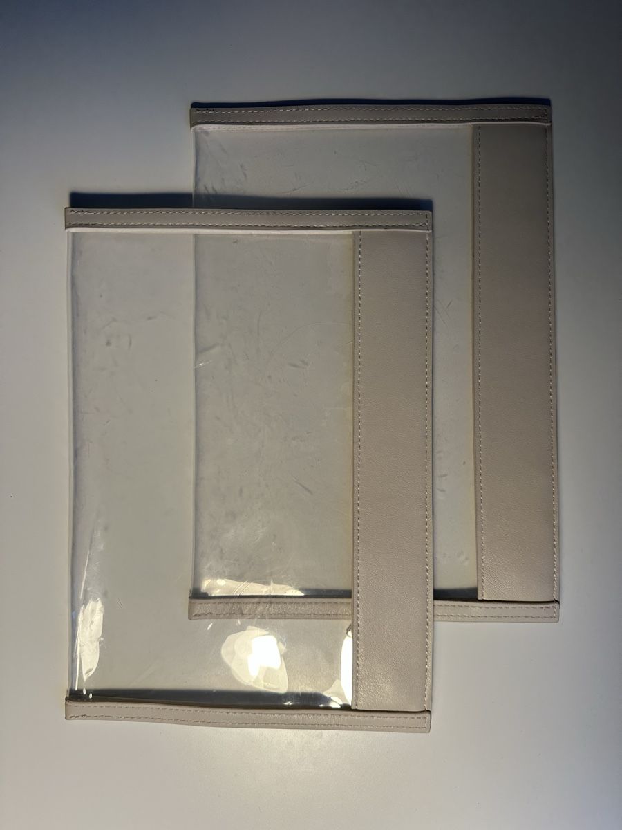 Custodie per cosmetici: Edle Kosmetiktasche transparent mit Zipper – Usato da Hergiswil NW venduto da kaufe_at_kaufmann 3