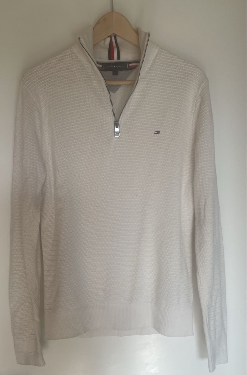 Tommy Hilfiger Maglioni & Felpe: Tommy Hilfiger Pullover Creme Neuwertig – Nuovo (secondo la descrizione) da Schüpfheim venduto da Nussbaum_4 1