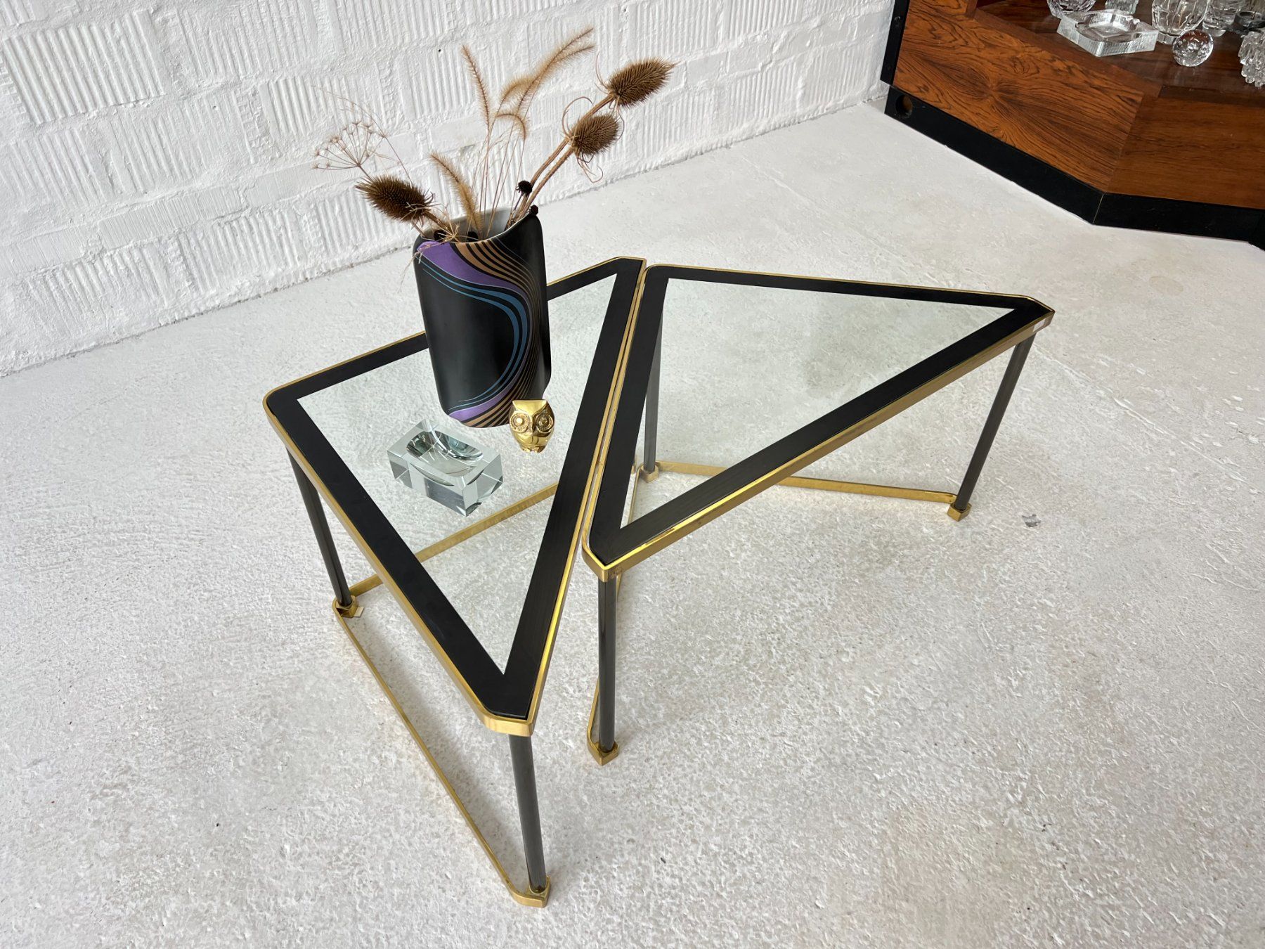 Tavoli: 80er Jahre Couchtisch - Modular – Usato da Walzenhausen venduto da stilvollwohnen 8