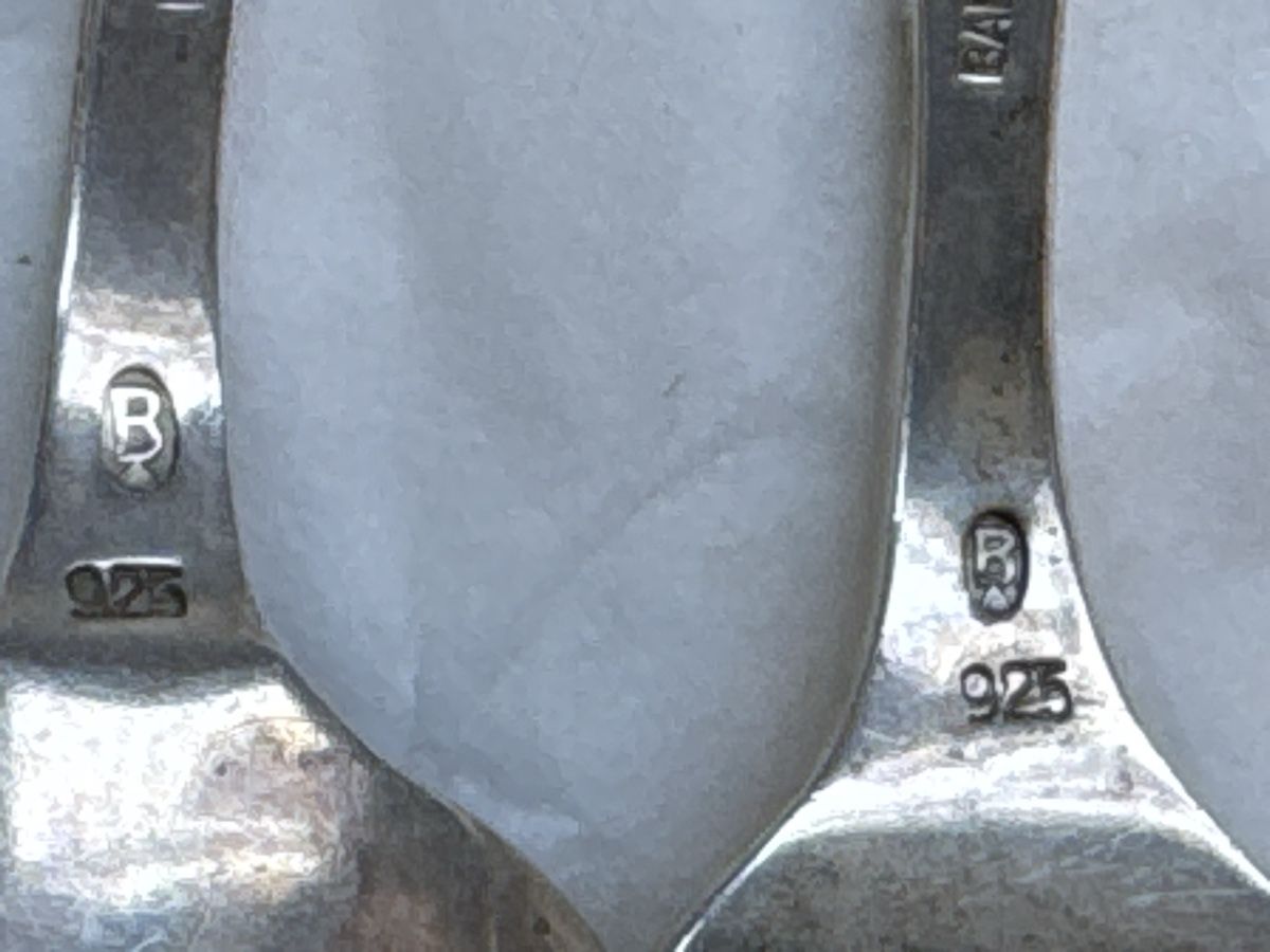 Set di posate: Baltensperger Babybesteck Silber 925 – Usato da Zürich venduto da Brockiwelt 4