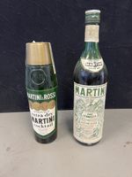 Lot de bouteilles Martini vintage: Collection unique!