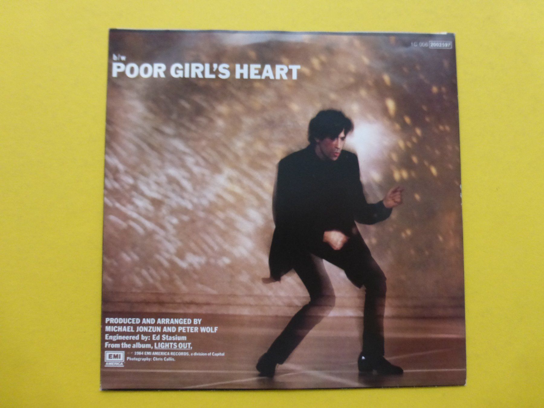Dischi in vinile: Peter Wolf – Lights Out – Usato da Zürich venduto da Swiss57 1